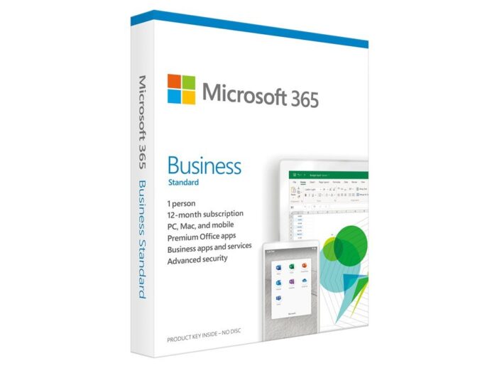 Microsoft 365 Business Standard (1 år forudbetalt)
